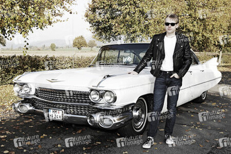 1959 Photo Shooting mit Cadillac Sedan DeVille, Hessisch Oldendorf