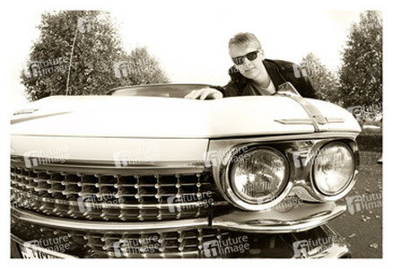 1959 Photo Shooting mit Cadillac Sedan DeVille, Hessisch Oldendorf