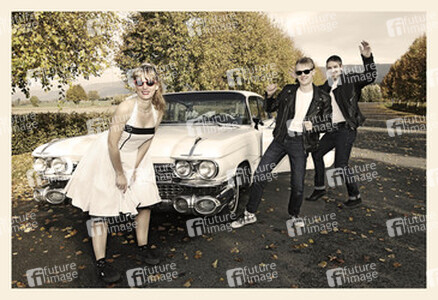 1959 Photo Shooting mit Cadillac Sedan DeVille, Hessisch Oldendorf