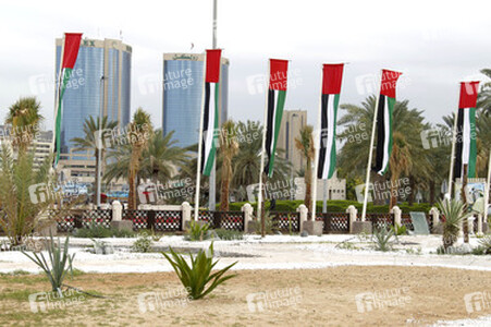 Flaggen im Stadtteil Al Bastakiya