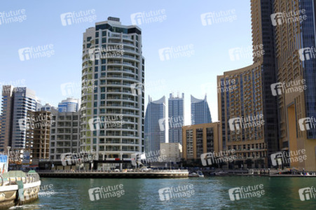 Im Stadtteil Dubai Marina, Dubai