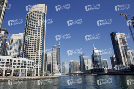 Im Stadtteil Dubai Marina, Dubai