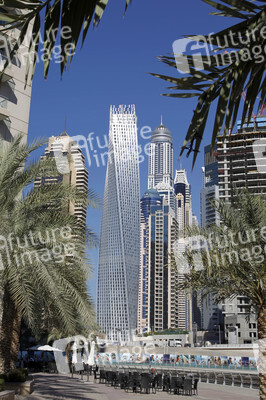 Im Stadtteil Dubai Marina, Dubai