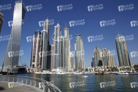 Im Stadtteil Dubai Marina, Dubai