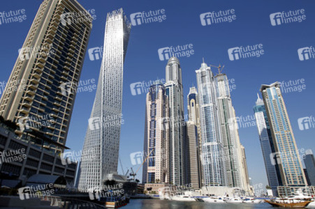 Im Stadtteil Dubai Marina, Dubai