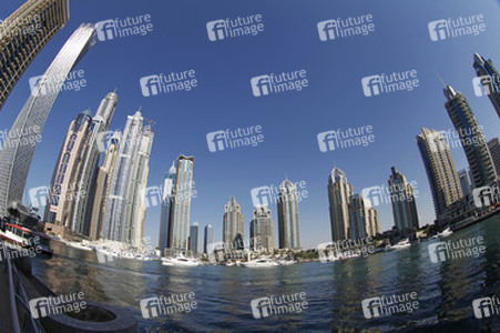 Im Stadtteil Dubai Marina, Dubai