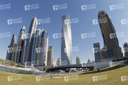 Im Stadtteil Dubai Marina, Dubai