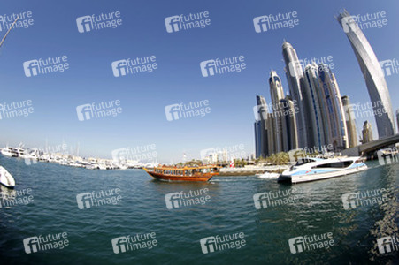 Im Stadtteil Dubai Marina, Dubai