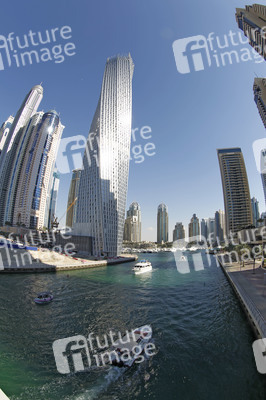 Im Stadtteil Dubai Marina, Dubai
