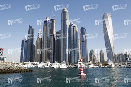 Im Stadtteil Dubai Marina, Dubai