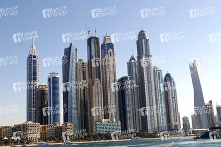 Im Stadtteil Dubai Marina, Dubai