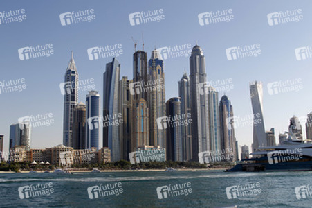 Im Stadtteil Dubai Marina, Dubai