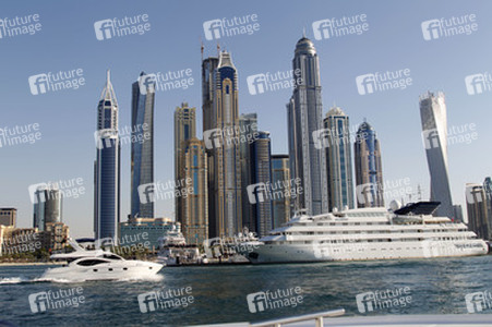 Im Stadtteil Dubai Marina, Dubai