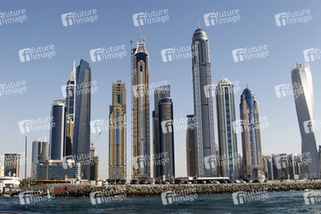 Im Stadtteil Dubai Marina, Dubai