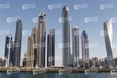 Im Stadtteil Dubai Marina, Dubai