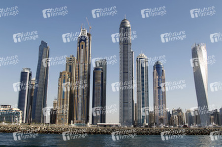 Im Stadtteil Dubai Marina, Dubai