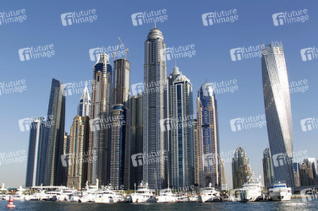 Im Stadtteil Dubai Marina, Dubai