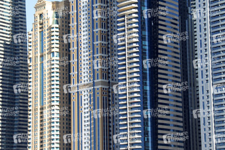 Im Stadtteil Dubai Marina, Dubai