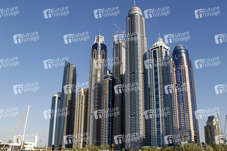 Im Stadtteil Dubai Marina, Dubai