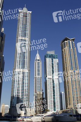 Im Stadtteil Dubai Marina, Dubai