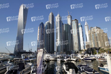 Im Stadtteil Dubai Marina, Dubai