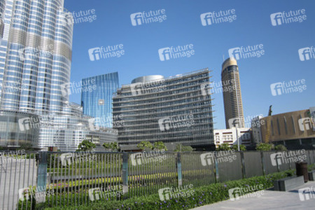 Seitengebäude am Burj Khalifa
