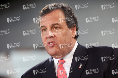 Chris Christie trifft Sandy-geschädigte Hausbesitzer, Manahawkin