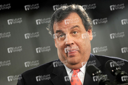 Chris Christie trifft Sandy-geschädigte Hausbesitzer, Manahawkin