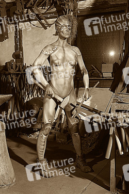 Schmied Bodypainting / Blacksmith Body Painting