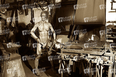 Schmied Bodypainting / Blacksmith Body Painting