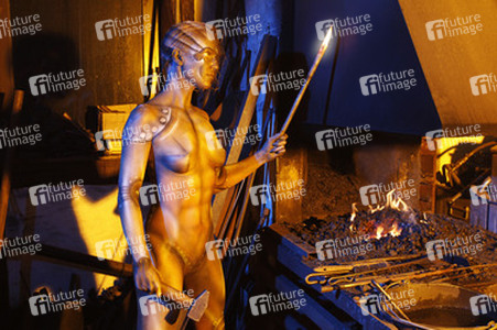 Schmied Bodypainting / Blacksmith Body Painting