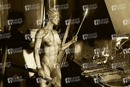 Schmied Bodypainting / Blacksmith Body Painting