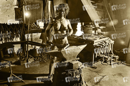 Schmied Bodypainting / Blacksmith Body Painting