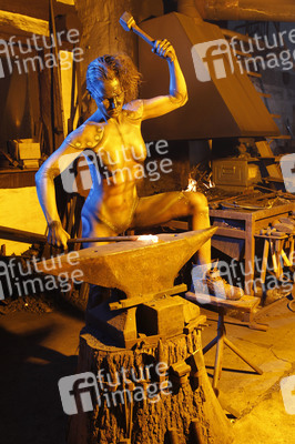 Schmied Bodypainting / Blacksmith Body Painting