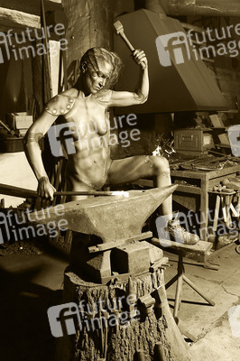 Schmied Bodypainting / Blacksmith Body Painting