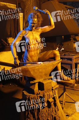 Schmied Bodypainting / Blacksmith Body Painting