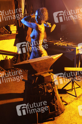 Schmied Bodypainting / Blacksmith Body Painting