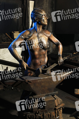 Schmied Bodypainting / Blacksmith Body Painting