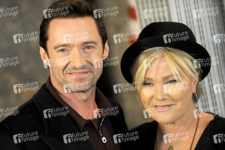Hugh Jackman und Deborra-Lee Furness besuchen das Empire State Building, New York