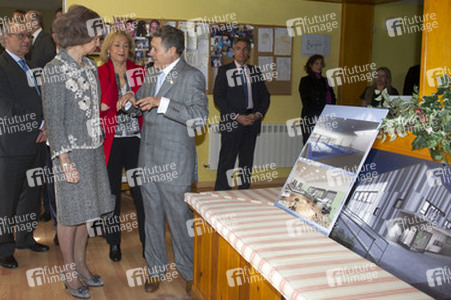 Königin Sofia besucht die CEDEL Foundation, Madrid