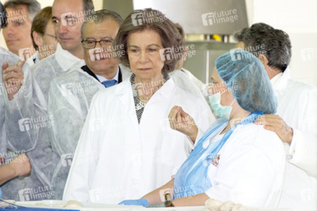 Königin Sofia besucht die CEDEL Foundation, Madrid