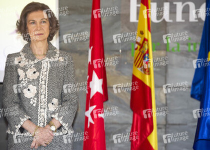 Königin Sofia besucht die CEDEL Foundation, Madrid