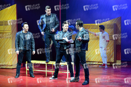'Grease Tour 2014' Fotoprobe, Troisdorf