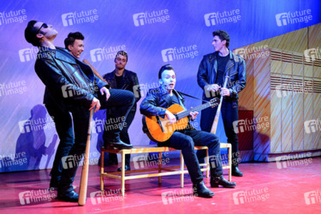 'Grease Tour 2014' Fotoprobe, Troisdorf