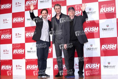 Daniel Brühl, Chris Hemsworth, Ron Howard