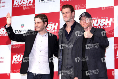 Daniel Brühl, Chris Hemsworth, Ron Howard