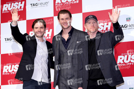 Daniel Brühl, Chris Hemsworth, Ron Howard