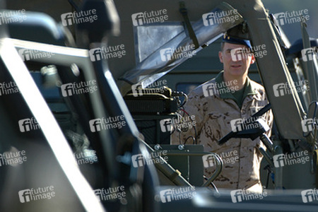 Prince Felipe besucht die Parachutist Brigada, Paracuellos de Jarama