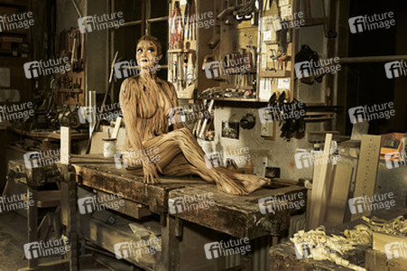 Holz / Wood Bodypainting