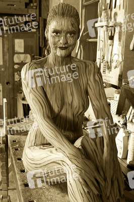 Holz / Wood Bodypainting